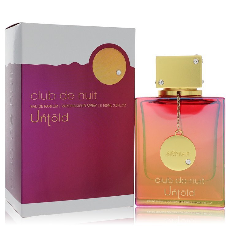 Club De Nuit Untold by Armaf Eau De Parfum Spray 3.6 oz (Women)(Men)