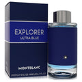 Montblanc Explorer Ultra Blue by Mont Blanc Eau De Parfum Spray 6.7 oz (Men)