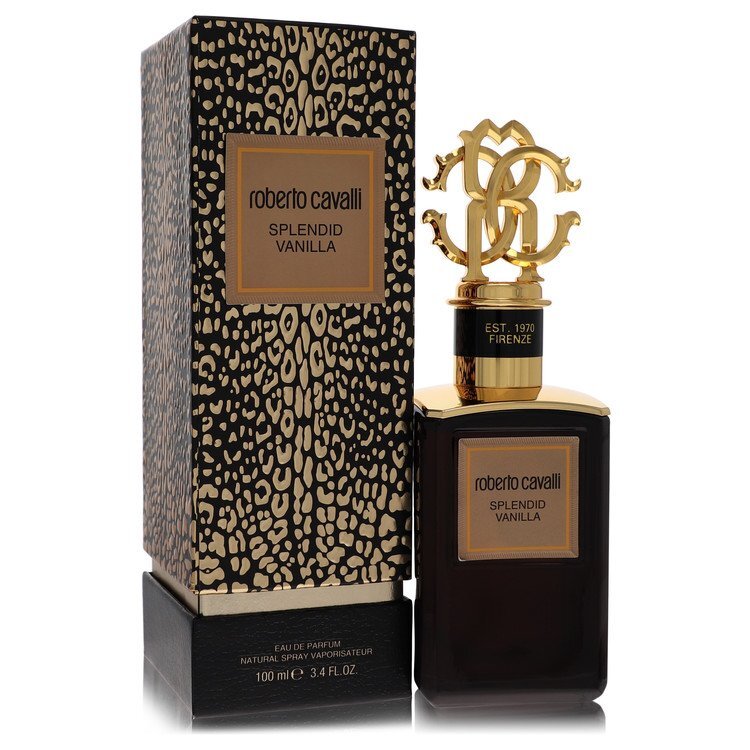 Roberto Cavalli Splendid Vanilla by Roberto Cavalli Eau De Parfum Spray 3.4 oz (Women)(Men)