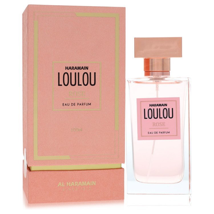 Al Haramain Loulou Rose by Al Haramain Eau De Parfum Spray 3.33 oz (Women)