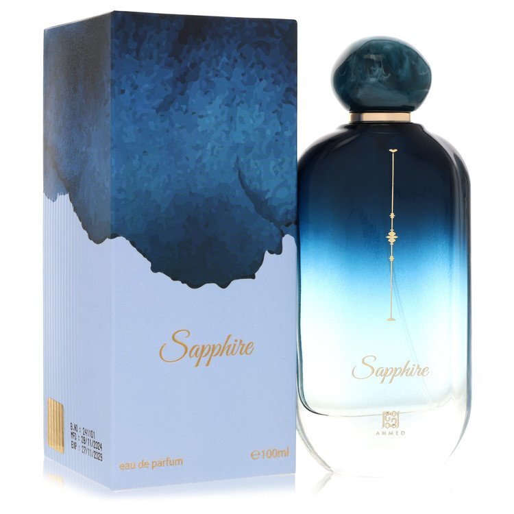 Ahmed Al Maghribi Sapphire by Ahmed Al Maghribi Eau De Parfum Spray 3.38 oz (Men)