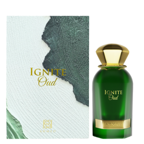 Ignite Oud by Ahmed Al Maghribi Eau De Parfum 3.0 oz (Men)