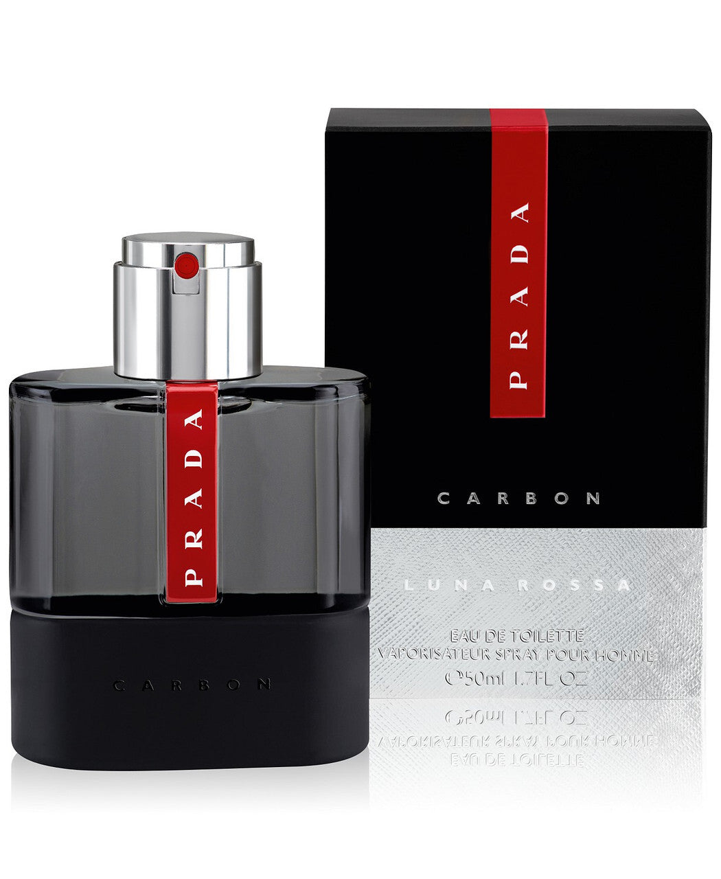 Prada luna rossa carbon 1.7 eau de toilette spray