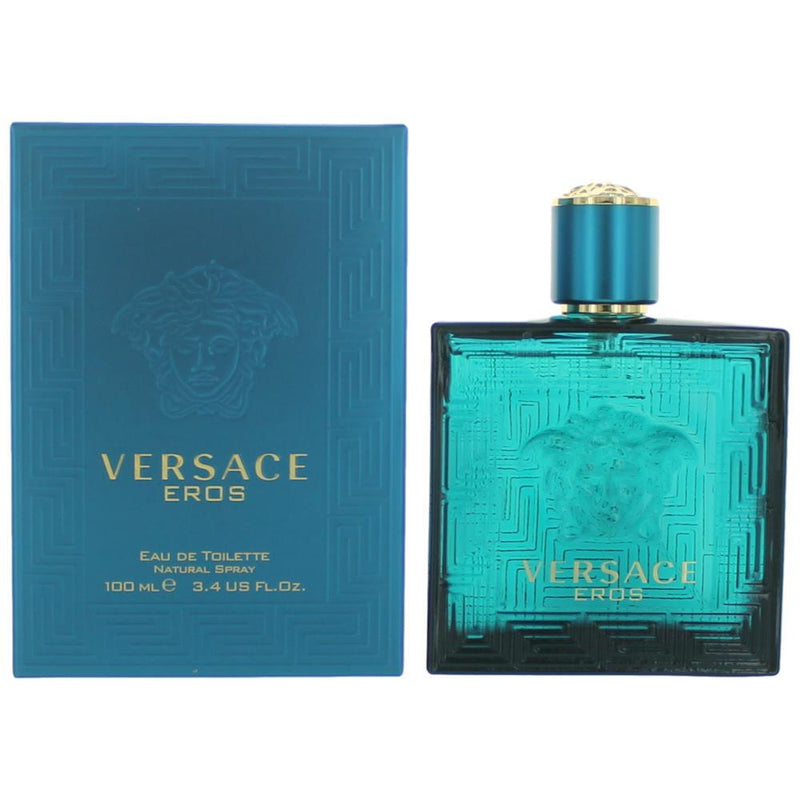 Eros by Versace, 3.4 oz Eau De Toilette Spray (Men) - AppleMango Trading Co